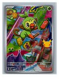 Grookey (promo ilustración especial, sello 30 aniversario) - foto real del ejemplar (frontal)