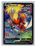 Blaziken V - foto real del ejemplar (frontal)