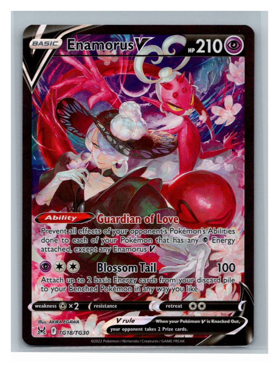 Enamorus V - Lost Origin Trainer Gallery (TG18/TG30) - foto real del ejemplar (frontal)