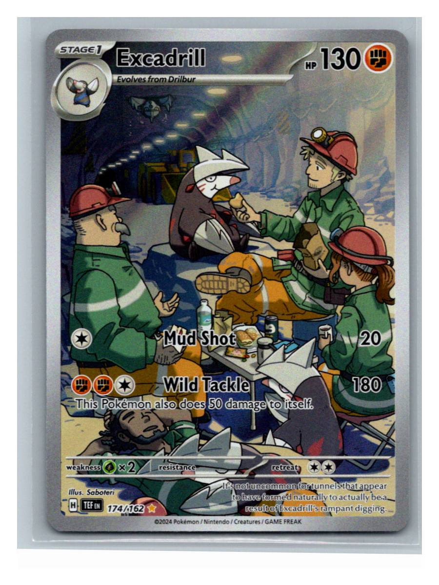 Excadrill - foto real del ejemplar (frontal)