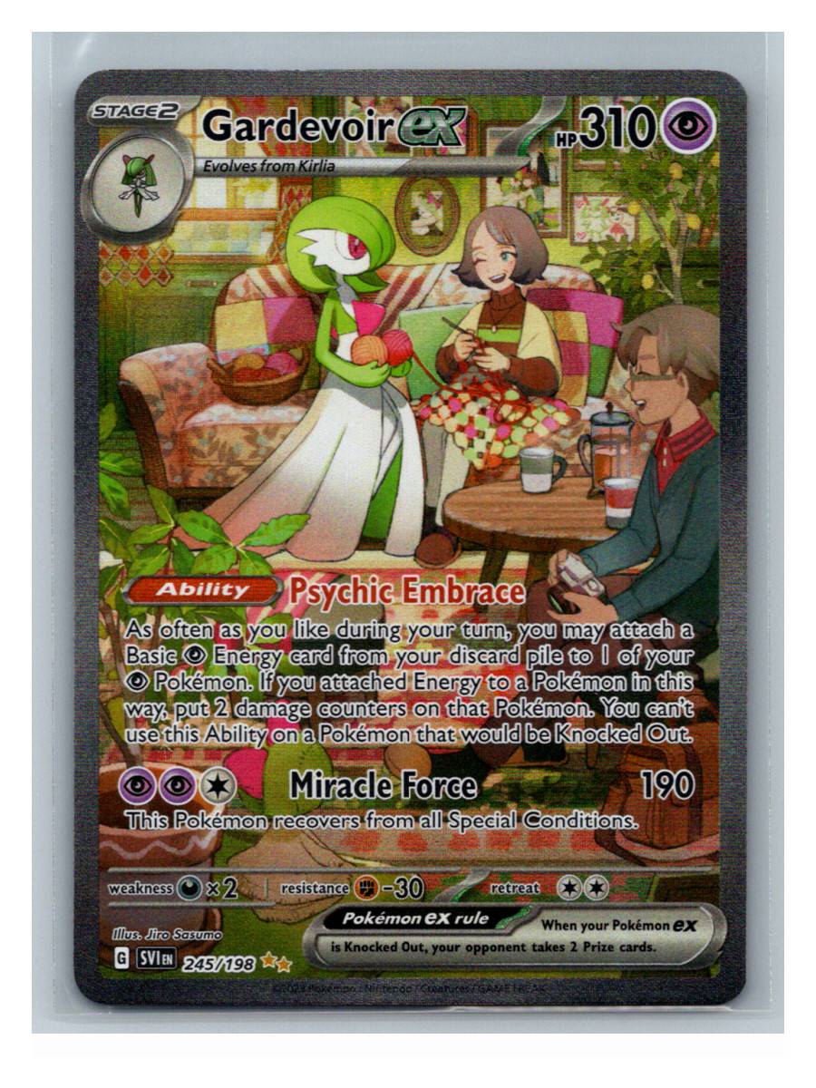 Gardevoir ex - foto real del ejemplar (frontal)