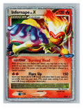 Infernape LV.X - foto real del ejemplar (frontal)
