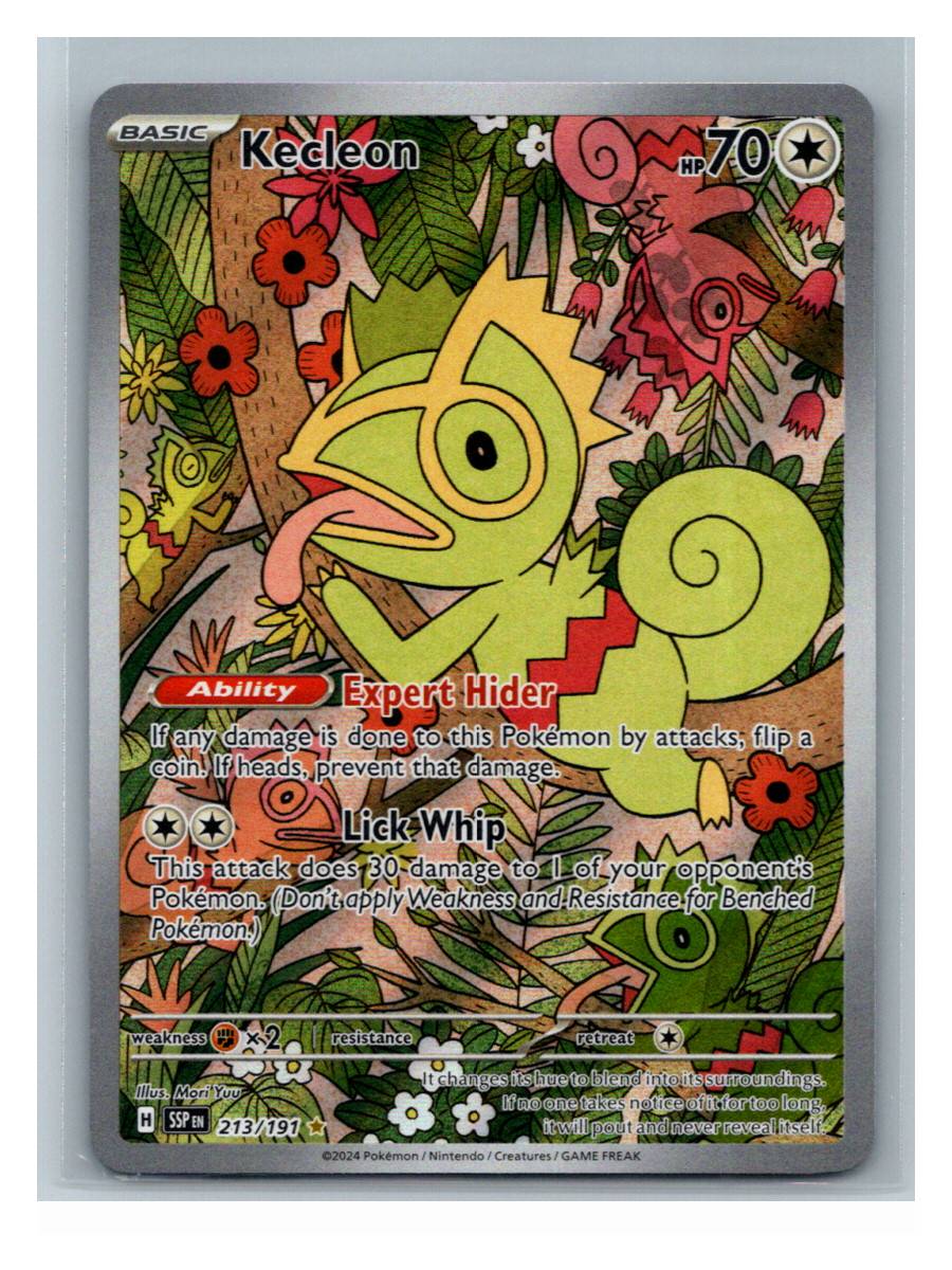 Kecleon - foto real del ejemplar (frontal)