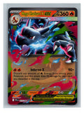 Mega Charizard X ex - foto real del ejemplar (frontal)