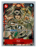Pell (Alternate Art) - Kingdoms of Intrigue (OP04-013) - foto real del ejemplar (frontal)