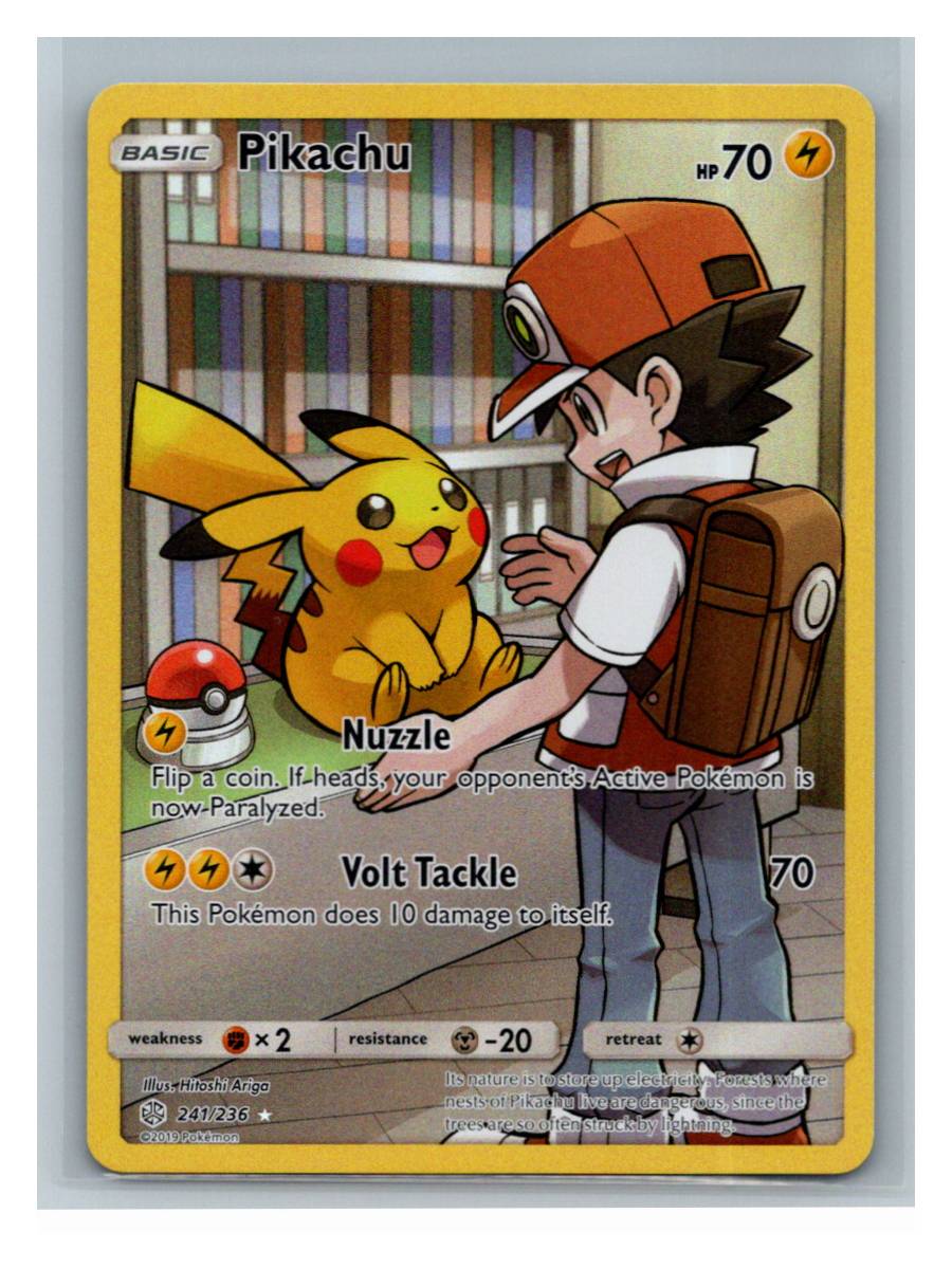 Pikachu - foto real del ejemplar (frontal)