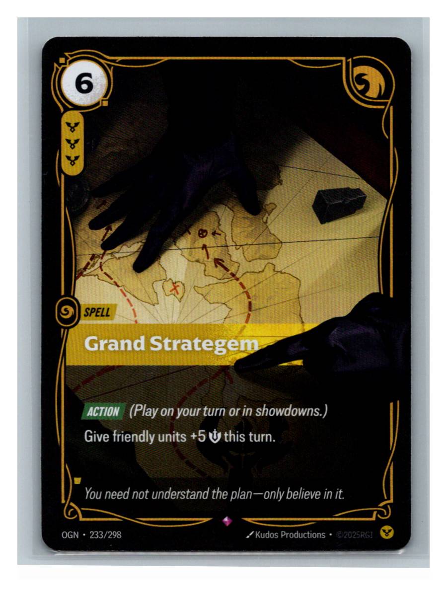 Grand Strategem - Origins (233/298) - foto real del ejemplar (frontal)