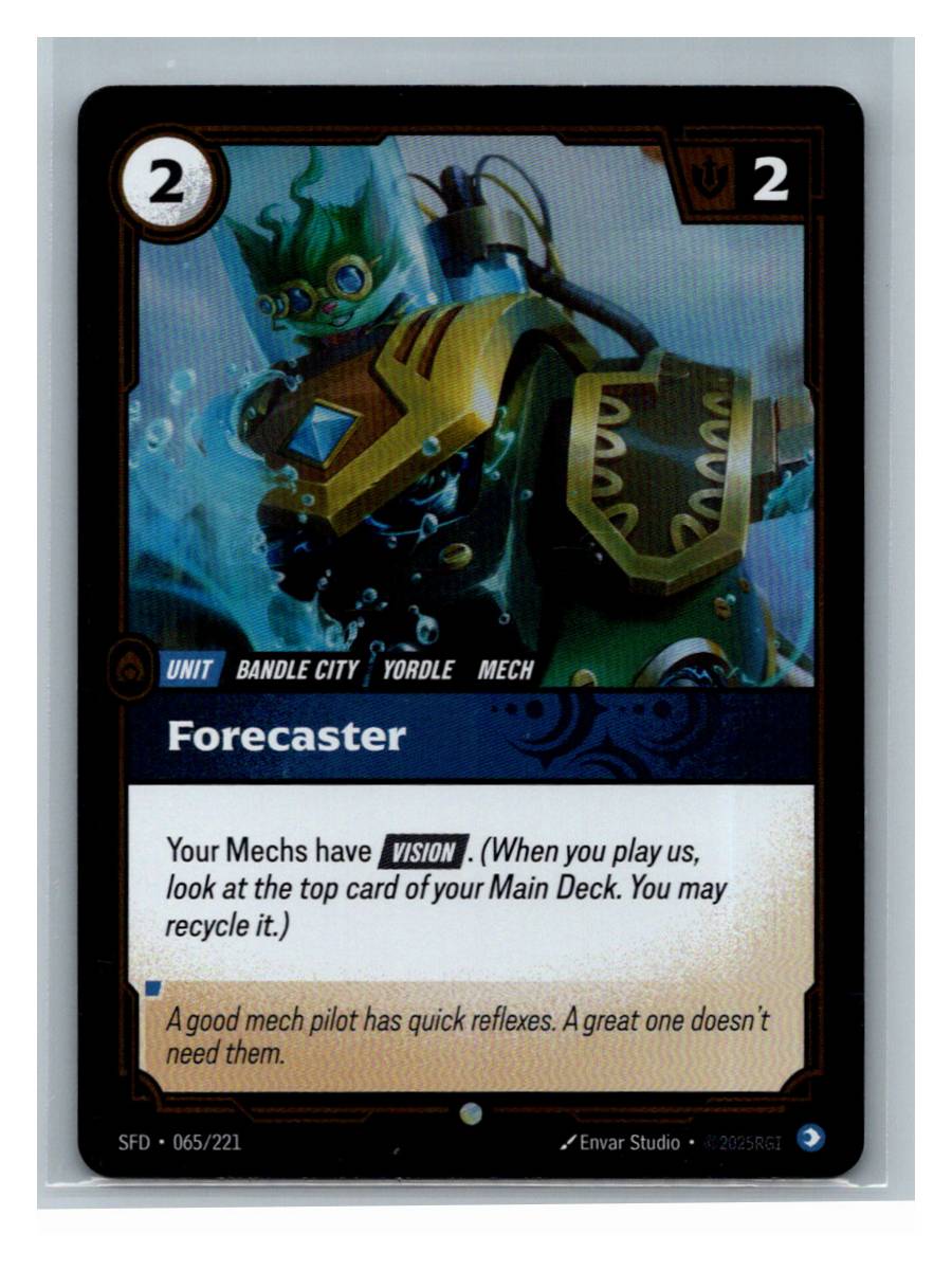 Forecaster - Spiritforged (065/221) - foto real del ejemplar (frontal)