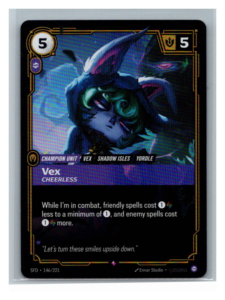 Vex - Cheerless - Spiritforged (146/221) - foto real del ejemplar 2 (frontal)