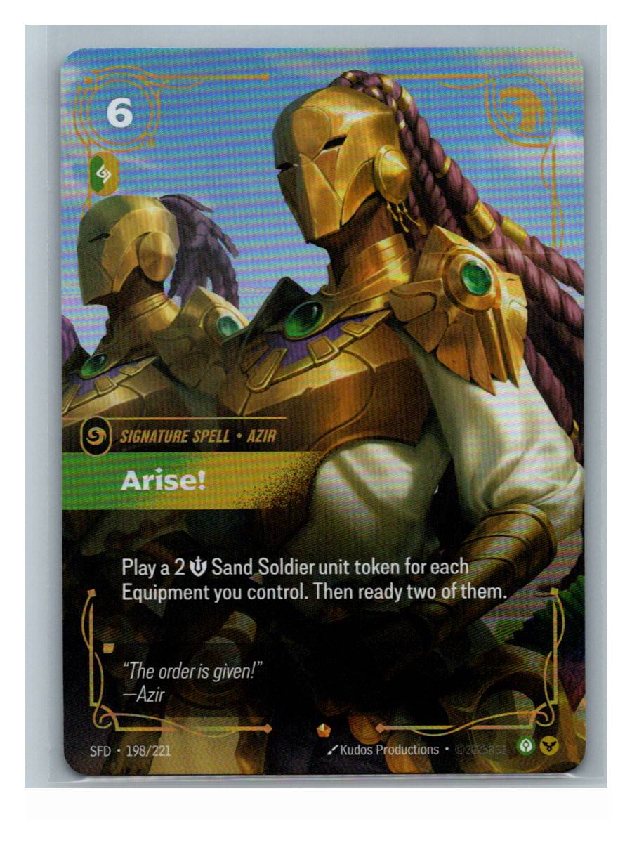 Arise! - Spiritforged (198/221) - foto real del ejemplar 2 (frontal)