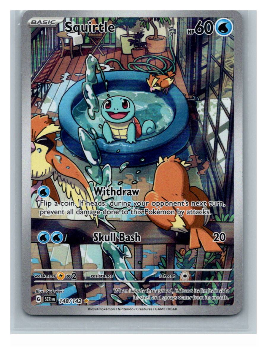 Squirtle - foto real del ejemplar (frontal)