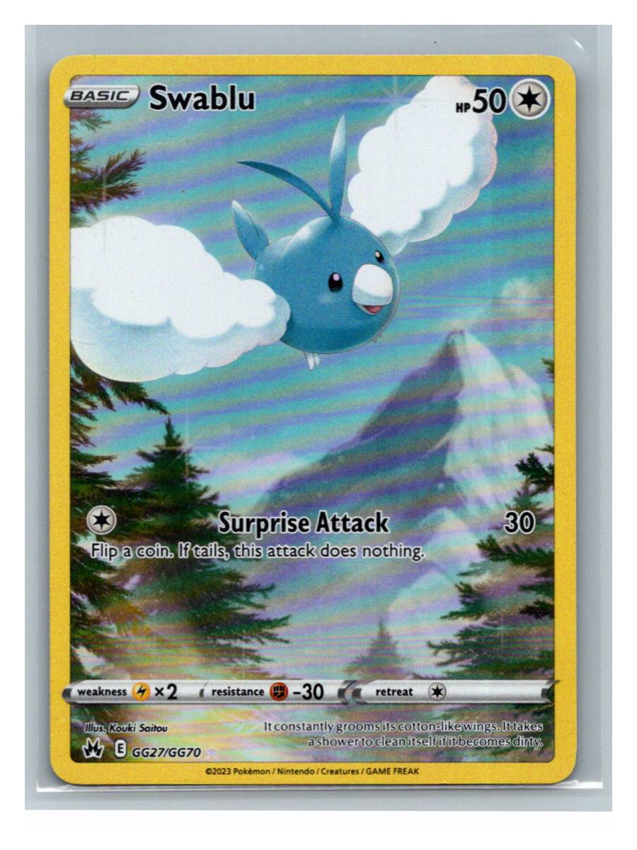 Swablu (Galarian Gallery) - foto real del ejemplar (frontal)