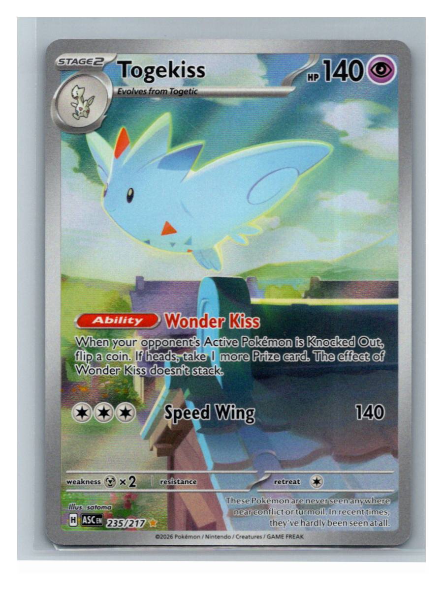 Togekiss - foto real del ejemplar (frontal)