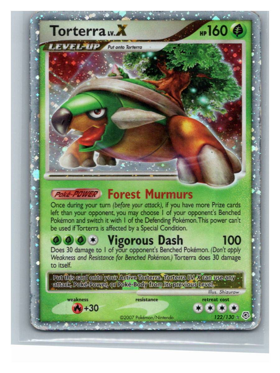 Torterra LV.X - foto real del ejemplar (frontal)