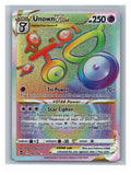 Unown VSTAR (Rainbow) - foto real del ejemplar (frontal)