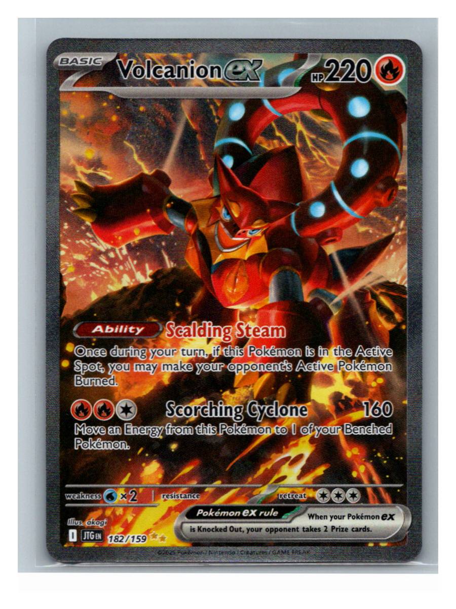 Volcanion ex - foto real del ejemplar (frontal)