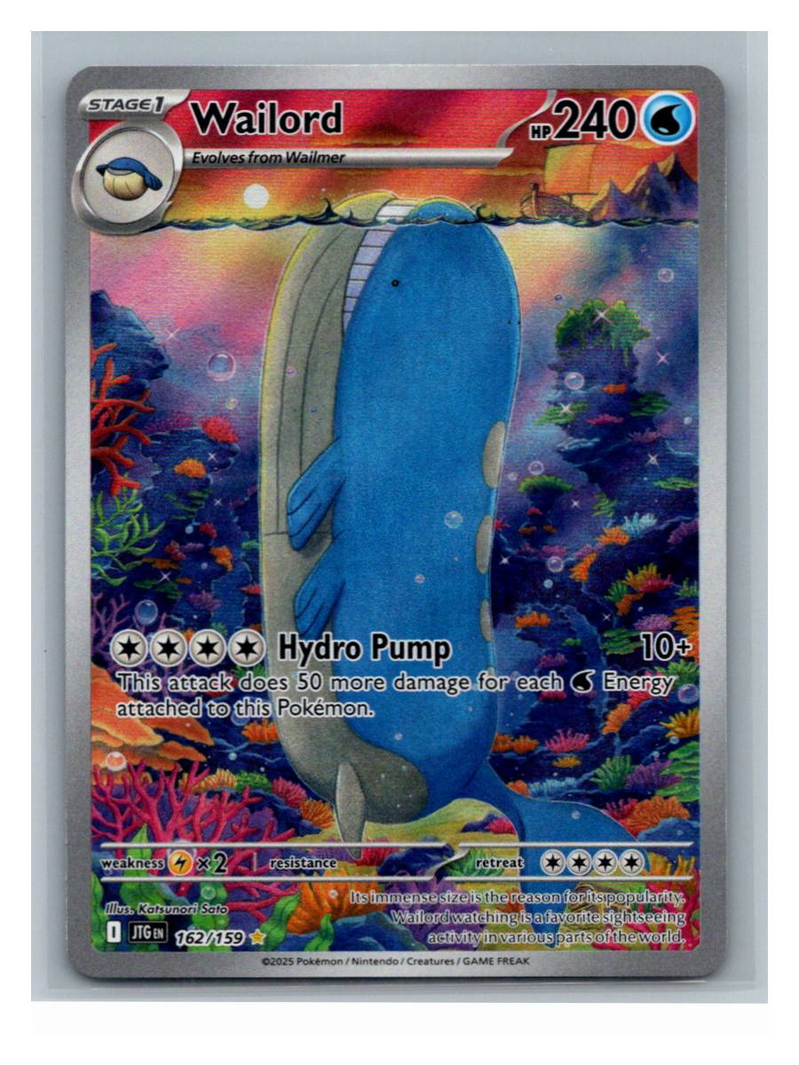 Wailord - foto real del ejemplar (frontal)