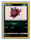 Zorua - Hidden Fates: Shiny Vault (SV25/SV94) - foto real del ejemplar (frontal)