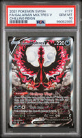 Galarian Moltres V (Alternate Full Art) - Chilling Reign (177/198) [Slab] - Frontal