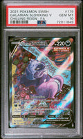 Galarian Slowking V (Alternate Full Art) - Chilling Reign (179/198) [Slab] - Frontal