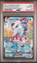 Glaceon VMAX (Alternate Art Secret) - Evolving Skies (209/203) [Slab] - Frontal