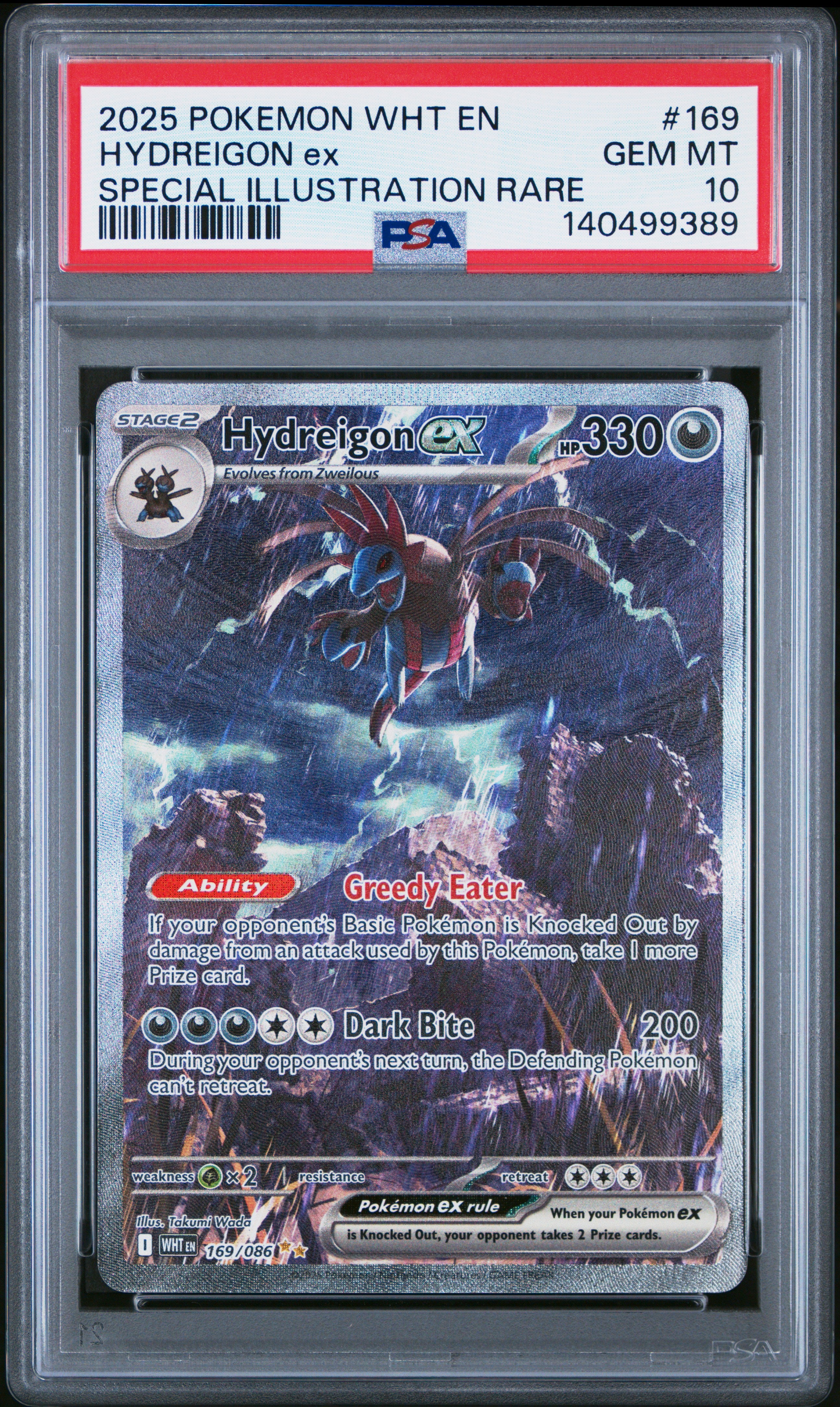 Hydreigon ex - White Flare (169/086) [Slab] - Frontal