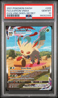 Leafeon VMAX (Alternate Art Secret) - Evolving Skies (205/203) [Slab] - Frontal