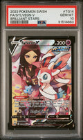 Sylveon V - Brilliant Stars Trainer Gallery (TG14/TG30) [Slab] - Frontal